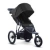 Picture of Joovy Zoom360 Ultralight Jogging Stroller Featuring High Child Seat, Shock-Absorbing Suspension, Extra-Large Air-Filled Tires, Parent Organizer, Air Pump, and Easy One-Hand Fold (Black)