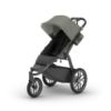 Picture of UPPAbaby Ridge V2 Jogging Stroller | All-Terrain Performance Suspension + Never-Flat Tires Built for Walking, Running + Trails | Water Bottle Holder Included | Evelyn (Meadow Green | Carbon Frame)