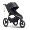 Picture of Baby Jogger Summit X3 3-Wheel Jogging Stroller with Hand Brake One-Hand Compact Fold & All-Wheel Suspension Midnight Black