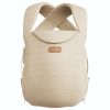 Picture of Momcozy Newborn Carrier WeeSnug- Lightweight and Cozy Comfort for 7-25 lbs, Ergonomic Cross-Back Support, Effortless to Put On, Hands-Free Baby Carrier with Lumbar Support, Khaki