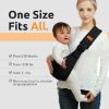 Picture of Baby Sling Carrier Newborn to Toddler, Toddler Carrier,Adjustable Baby Sling Carrier Non-Slip Hip Seat Carrier Carrying 10-30 lbs(Black)