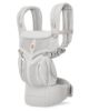 Picture of Ergobaby Omni Classic Baby Carrier for Newborn to Toddlers 0-48 Months (7-45 lbs) - 4-Position Breathable Mesh Baby Carrier with Ergonomic Support - Pearl Grey
