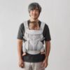 Picture of Ergobaby Omni Classic Baby Carrier for Newborn to Toddlers 0-48 Months (7-45 lbs) - 4-Position Breathable Mesh Baby Carrier with Ergonomic Support - Pearl Grey