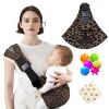 Picture of Baby Sling Carrier Adjustable Baby Sling 2025 Upgraded Toddler Sling Comfortable Baby Wrap Carriers Ergonomic-Designed, Travel Friendly Carrying 10-45 LbsLeopard