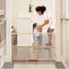 Picture of Toddleroo by North States - Diamond Mesh Wooden Baby Gate: Pressure Mounted Baby Gate for Doorways - Adjustable 26.5 to 42 Inches Wide - 23 Inches Tall