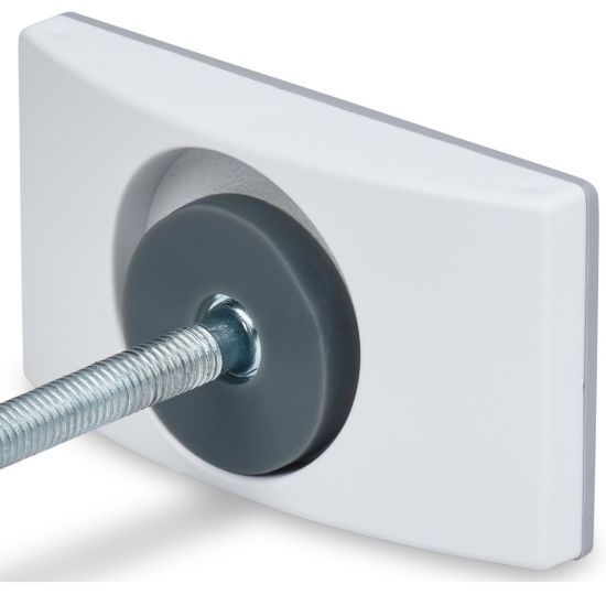 Picture of Wall Nanny - Baby Gate Wall Protector (Made in USA) Protects Walls and Doorways from Pet Gates - for Pressure Mounted Indoor Safety Baby Gates - White