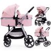 Picture of Lortsybab 2-in-1 Baby Stroller - Folding Infant Newborn Pram Stroller with Reversible Seat - Toddler Strollers for 0-36 Months Old Babies (Pink)