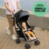 Picture of Ingenuity 3Dlite Convenience Stroller, Gray - Lightweight Stroller with Aluminum Frame, Large Seat Area, 4 Position Recline, Extra Large Storage Basket - Infant Stroller for Travel and More