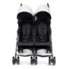 Picture of Summer Infant 3Dlite Folding Lightweight Side by Side Double Stroller with 5-Point Safety Harness for Infants and Toddlers, Black