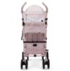 Picture of babyGap Classic Stroller - Lightweight Stroller with Recline, Compact Fold & Removable Parent Organizer - Made with Sustainable Materials, Pink Stripes