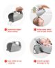 Picture of Skip Hop Baby Bath Rinse Cup MOBY Tear-free Waterfall Rinser Grey Age 0+