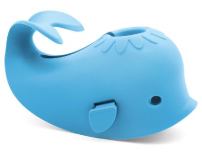 Picture of Baby Bathtub Faucet Cover, Baby Safety Protection Silicone Toys, Bath Spout Cover Baby Bathtub, Faucet Cover Baby Bathtub Silicone Whale for Kids, Toddler, Infant, Gifts for Children