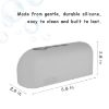 Picture of Bathtub Faucet Cover, Soft Silicone Bath Faucet Cover for Kids, Bath Spout Cover for Tub, Faucet Covers for Bathtub Safety, Toddler Bath Tub Water Spout Cover, Universal Fit (Grey)