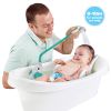 Picture of Yookidoo Baby Bath Shower Head - Elephant Water Pump with Trunk Spout Sprayer & Rinser, Dual Knob Flow Control, Bath Time Essential for Newborns, Tub or Sink (Forest Green)