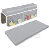 Picture of JJGoo Bath Kneeler with Elbow Rest Pad Set, 1.5 inch Kneeling Pad Mat for Bathtub - Gray