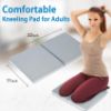 Picture of JJGoo Bath Kneeler with Elbow Rest Pad Set, 1.5 inch Kneeling Pad Mat for Bathtub - Gray