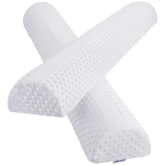 Picture of Aonvmdis Bed Bumpers for Toddlers Foam Bed Rail for Toddlers 2 Pack Bed Rails Bumper for Queen, King, Twin, Full-Size Bed with Non-Slip Machine Washable Cover