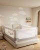 Picture of 3 Piece Bed Rails for King Size Bed, No-Drill Needed Baby Bed Rail Guard for Toddlers with Height Adjustable, Thickened Child Safety Side Railing Guards/Bedrail for Kids, White/Grey, 74.8x78.7x78.7in