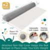 Picture of LUMARA Inflatable Bed Rail for Toddlers 2 Pack - Portable Travel Bed Bumpers for Kids Fits Twin Full Queen King Size Beds - Non-Slip Safety Guard Rails