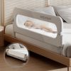 Picture of strenkitech Foldable Toddler Bed Rails - Kids Guard Bumper for Crib Safe Bed Side Rail for Twin Queen King Full Size Beds 32inch