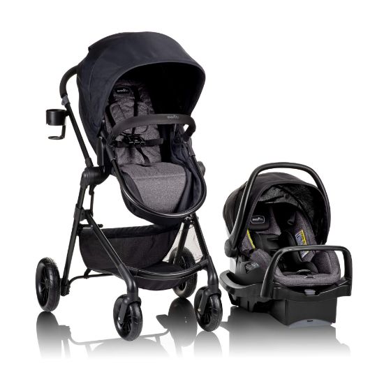 Picture of Evenflo Pivot Modular Travel System with SafeMax Car Seat