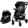 Picture of Safety 1st Grow and Go Flex 8-in-1 Car Seat Stroller Combo, Baby Stroller Travel Systems for Infants 4-30 lbs, Stroller and Carseat Combo Set, Foundry