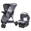 Picture of Baby Trend Venture 3-Wheel Stroller Travel System, Stellar Grey
