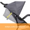 Picture of Baby Trend Venture 3-Wheel Stroller Travel System, Stellar Grey