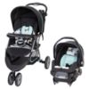 Picture of Baby Trend EZ Ride 35 Travel System, Stroller and Infant Car Seat Combo, Doodle Dots - Lightweight and Foldable Compact Design with One Hand Fold and Adjustable Handle