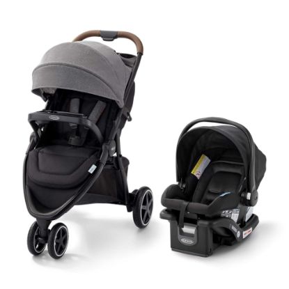 Picture of Graco Outpace LX All-Terrain Travel System - Includes SnugRide 30 Lite Infant Car Seat, Briggs, High-Performance Stroller/Car Seat Combo, Practical & Durable