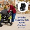 Picture of Graco Outpace LX All-Terrain Travel System - Includes SnugRide 30 Lite Infant Car Seat, Briggs, High-Performance Stroller/Car Seat Combo, Practical & Durable