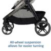 Picture of Maxi-Cosi Zelia Pro 5-in-1 Travel System with Mico Pro Infant Car Seat, Baby Stroller Combo, Reversible Seat, Large Wheels, Adjustable Handle, Newborn to Toddler, Lightweight, Classic Oat