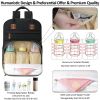 Picture of Tenot Diaper Bag Backpack for Women Large Capacity with Insulated Pockets Multifunctional Diaper Bags For Baby Girl Boy Waterproof Baby Bags For Mama Maternity Travel Bag Black