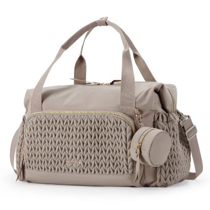 Picture of mommore Diaper Bag Tote, Large Capacity Travel Diaper bags, Hospital Bag for Labor Delivery, Baby Bag with Pacifier Case, Changing Pad