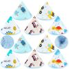 Picture of Timgle 10 Pcs Coral Velvet Pee Covers Baby Boy, Strong Water Absorption Pee Shield for Baby Boy, Reusable Diaper Changing Accessory for Boys Newborn Gift(Dinosaur)