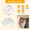 Picture of Rindion 40 Pack Corner Protector Baby, 2 Shapes Baby Proof Corners and Edges, Clear Table Corner Covers Baby, Baby Corner Protector Guards, Corner Guards for Table Edges & Sharp Corners