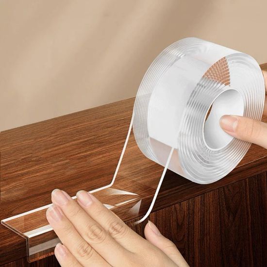 Picture of 1.57 in x 9.84 FT,Corner Protector Baby,Clear Edge Protector Strip,Sharp Edge Wrap Cover Tape,Self Adhesive Protective Bumper Guards for Cabinet Door,Desk,Glass Table,Bed Furniture and Wall