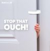 Picture of Jool Baby Door Pinch Guards (6 Pack) - Slam Preventer - Babyproof Doors to Avoid Pinched Fingers & Door Slamming, Keep Pets from Getting Locked in
