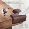 Picture of Baby Proofing Edge Corner Protector, 20.5 ft (18.1ft Edge + 8 Corners) Baby Proof Corner Guards ,Thick Table Bumper Guard, 3M Pre-Taped Corners, Soft Rubber Foam Guard Heavy-Duty