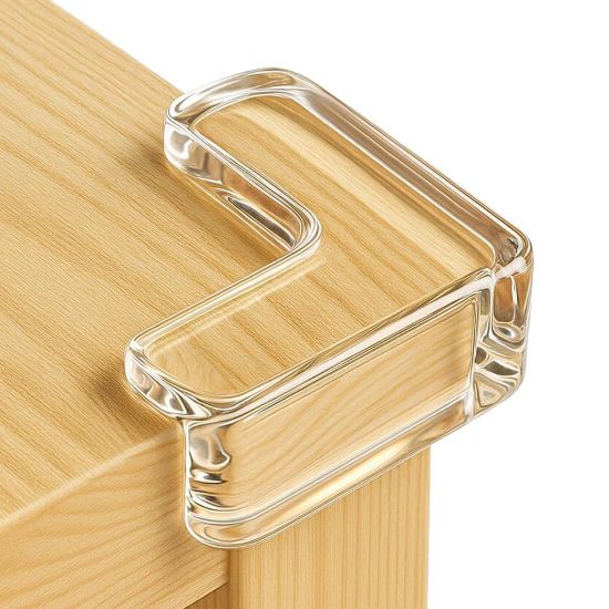 Picture of 12 Pack Corner Protectors Baby Corner Guards Furniture Corners & Edges Safety Bumpers Corner Covers Baby Safety for Sharp Edges
