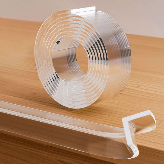Picture of Corner Protectors Baby Proofing, Clear Edge Protector Strip, Soft Corner Protectors for Kids, Baby Child Safety Tables Corner Guards for Furniture Against Sharp Corners for Cabinets, Tables 3.3ft