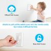 Picture of Mom's Choice Gold Awards Winner - Outlet Covers with Hidden Pull Handle Baby Proofing Plug Covers (45 Pack) 3-Prong Child Safety Socket Covers Electrical Outlet Protectors Kid Proof Outlet Cap
