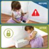 Picture of Power Strip Cover Box - Effectively Baby Proofs Power Strip with Patented Dual Lock. Convenient Side Openings for Cords & Cables. Protects Small Hands & Fingers