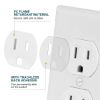 Picture of Lenink Loose Outlet Plug Fix, 12 Pack Plastic Snug Socket Secured, Outlet Tightener Insert for Most Loose Outlets, with Back Adhesive