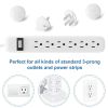Picture of PRObebi Outlet Covers Baby Proofing White - 38 Pack Plug Covers for Electrical Outlets, Child Proof Socket Covers, Baby Safety Products for Home, Office, Easy Insatllation