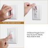 Picture of AXYLOEVA Light Switch Cover Guard, Child Proof Switch Guard 2 Pack for Toggle Switch, Prevent Kids from Turning Lights On/Off, Easy Install Wall Switch Protector (White)
