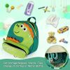 Picture of Accmor Toddler Harness Backpack Leash, Cute Dinosaur Backpacks with Anti Lost Wrist Link, Cute Mini Child Backpack Wristband Tether Strap and Protection Leashes for Boys Girls Aged 1-3 Years