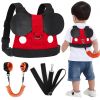 Picture of Accmor Toddler Leash Harness, Child Harness Baby Leash + Anti-Lost Wrist Link, Cute Kids Harness with Walking Assistant Strap Belt Tether for 1-5 Years Boys and Girls to Zoo or Mall