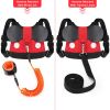 Picture of Accmor Toddler Leash Harness, Child Harness Baby Leash + Anti-Lost Wrist Link, Cute Kids Harness with Walking Assistant Strap Belt Tether for 1-5 Years Boys and Girls to Zoo or Mall