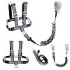Picture of Toddler Leash & 4-in-1 Adjustable Anti-Lost Harness | Reflective Safety Strap with Wrist Link for Boys, Girls & Kids | Secure for Outdoor, Travel, Shopping, Parks